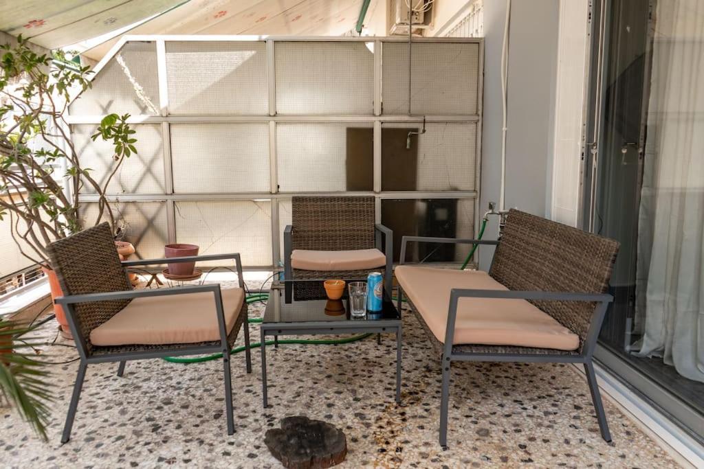 Saffron Apartment In Central Aten Exteriör bild
